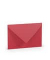 Designbriefumschlag Paperado 1103005036, C6, nassklebend, 100g, rot
