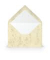Designbriefumschlag 1103005006, C6, nassklebend, 100g, chamois marmora