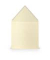 Briefumschlag 1103040303 quadrat ohne Fenster nassklebend 100g candle light