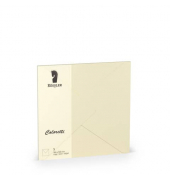 Briefumschlag 220740512 164x164mm ohne Fenster nassklebend 80g creme