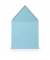 Designbriefumschlag Coloretti 220740517, quadratisch, nassklebend, 80g, himmelblau