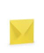 Designbriefumschlag Coloretti 220740543, quadratisch, nassklebend, 80g, gold