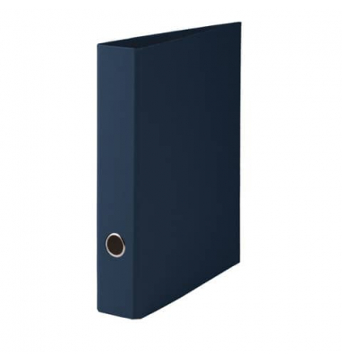 Ordner Soho 1317452901, A4 50mm schmal Karton vollfarbig navy