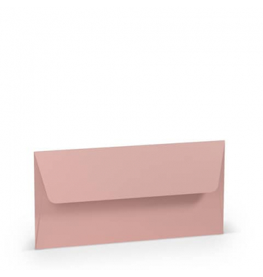 Briefumschlag 16400263 Din Lang ohne Fenster nassklebend 100g rose
