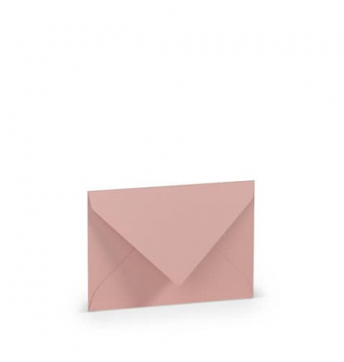 Designbriefumschlag 16400763, C7, nassklebend, 100g, rose
