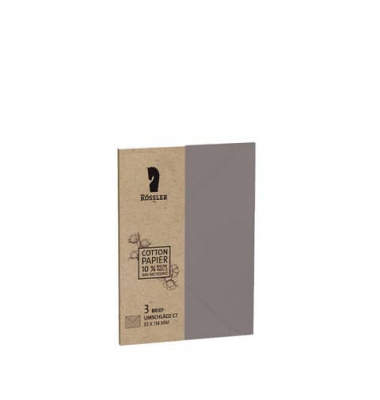 Briefumschlag 1144007625 C7 ohne Fenster nassklebend 120g muskat