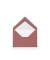 Designbriefumschlag Paperado 16400744, C7, nassklebend, 100g, hortensia