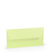 Designbriefumschlag 16400252, Din Lang, nassklebend, 100g, pistache