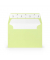 Designbriefumschlag 16409352, B6, haftklebend, 100g, pistache