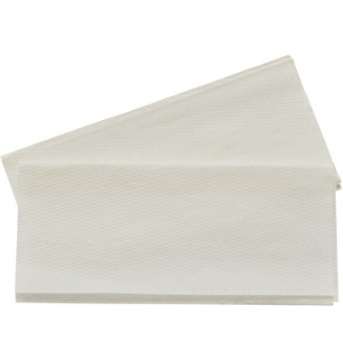 Falthandt&uuml;cher AG-057, 25x23cm, 1-lagig, Zickzack (V-Falz), hochwei&szlig;, Tissue