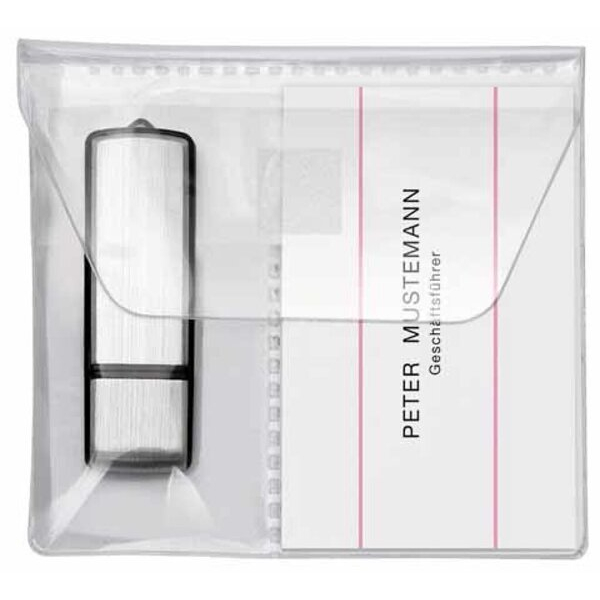 4000225051012 - USB-Stick Hüllen selbstklebend für 2 USB-Sticks 1 Pack 4000225051012 100 Stück 4000225051012 - USB-Stick Hüllen selbstklebend für 2 USB-Sticks 1 Pack 4000225051012 100 Stück