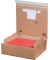 Ordnerversandkarton Duo-Ordnerversandbox 211104420 braun, für 2 Ordner, innen 328x290x120mm, Pappe