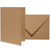 Blanko-Grußkarten Mosaic 943601-603 17,8cm x 12,5cm (BxH) 200g natur Karton