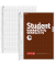 Collegeblock 10-67943 Student, Lineatur 23 / rautiert mit Rand innen, A4, 70g, braun, 80 Blatt