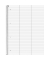 Collegeblock 10-67148 Student Premium, Lineatur 54 / liniert / 3 Spalten, A4, 90g, orange, 50 Blatt