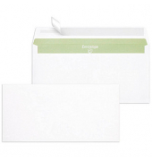 Briefumschläge Envirelope 30006890 Din Lang ohne Fenster haftklebend 80g recycling-weiß 