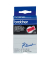 P-touch Schriftband TC-401 12mm x 7,7m schwarz/rot laminiert selbstklebend