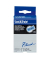 P-touch Schriftband TC-501 12mm x 7,7m schwarz/blau laminiert selbstklebend