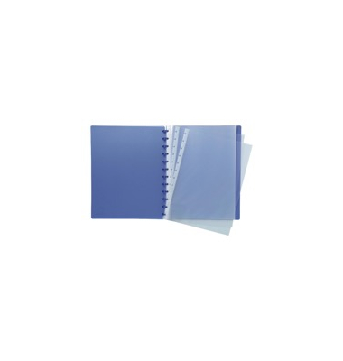 Sichtbuch Exacompta 86352E, A4, mit 30 Hüllen, transluzent blau