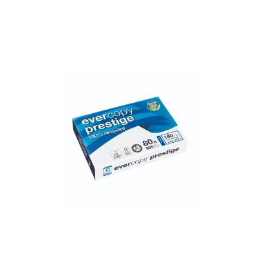 Recyclingpapier evercopy prestige 1912C A4 80g weiß 110er Weiße Recyclingpapier evercopy prestige 1912C A4 80g weiß 110er Weiße
