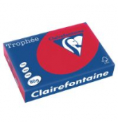 Kopierpapier Trophee 1782PC kirschrot intensiv A4 80g 