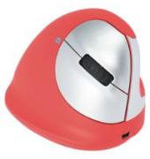 HE ergonomische Wireless Mouse RHand Med, rot