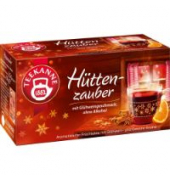 Tee H&uuml;ttenzauber 7319, Rumtrauben- und Orangenaroma, Beutel