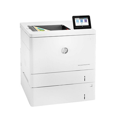 Color LaserJet Enterprise M555x Farb-Laserdrucker weiß