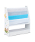 Kinderregal weißblau 71,0 x 23,0 x 74,0 cm