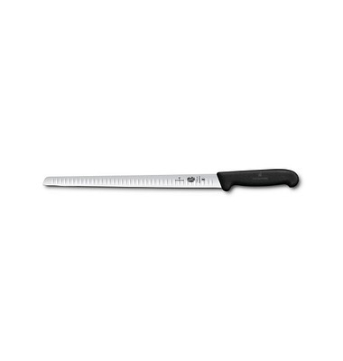 Lachsmesser Fibrox silber, Klinge: 30,0 cm silber