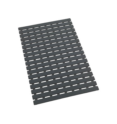 Badewannenmatte Arinos grau 63,0 x 40 cm