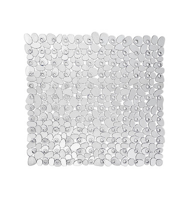 Duschmatte Paradise silber 54,0 x 54,0 cm