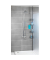 Teleskop-Duschregal Dolcedo braun 31,0 x 23,0 x 65,0-275,0 cm