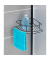 Teleskop-Duschregal Dolcedo braun 31,0 x 23,0 x 65,0-275,0 cm