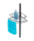 Teleskop-Duschregal Dolcedo braun 31,0 x 23,0 x 65,0-275,0 cm