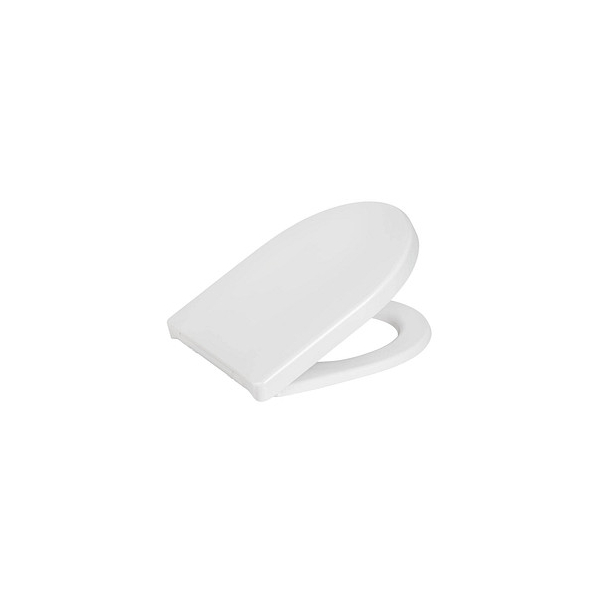 4008838355589 - WC-Sitz Sindia aus bruchsicherem Duroplast belastbar bis 300 kg Weiß Duroplast weiß Edelstahl rostfrei - weiß - Wenko 4008838355589 - WC-Sitz Sindia aus bruchsicherem Duroplast belastbar bis 300 kg Weiß Duroplast weiß Edelstahl rostfrei - weiß - Wenko
