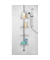 Teleskop-Duschregal Prea silber 28,0 x 20,0 x 65,0 - 275,0 cm