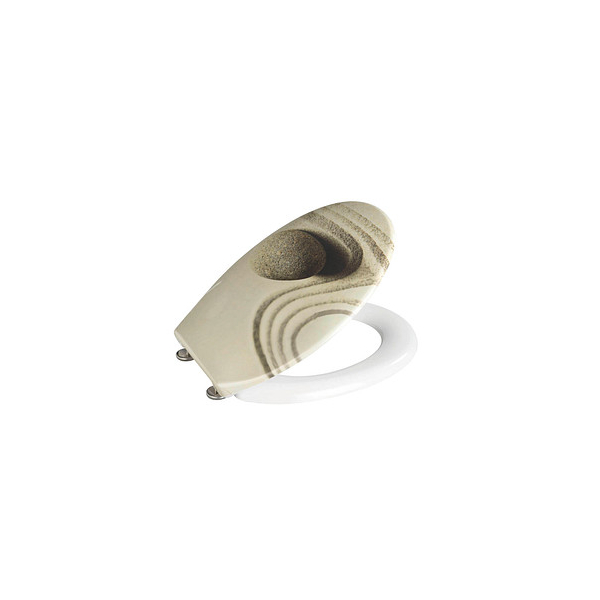 4008838196519 - WC-Sitz Sand and Stone braun beige 4008838196519 WENKO 4008838196519 - WC-Sitz Sand and Stone braun beige 4008838196519 WENKO