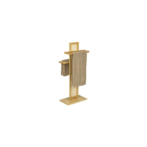 4008838380963 - Handtuchständer Allegre Aus Bambus und Rattan Braun Bambus natur Rattan natur - braun - Wenko 4008838380963 - Handtuchständer Allegre Aus Bambus und Rattan Braun Bambus natur Rattan natur - braun - Wenko