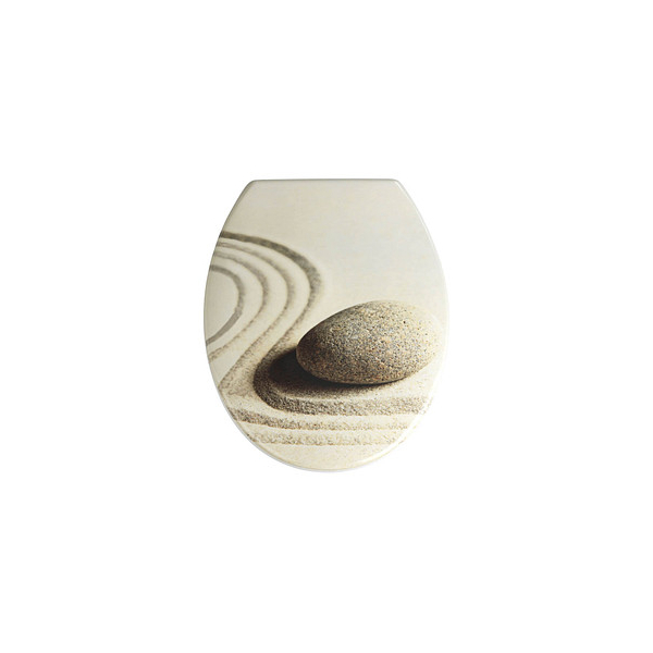 4008838893685 - Premium WC-Sitz Sabbia aus antibakteriellem Duroplast mit Absenkautomatik Mehrfarbig Duroplast mehrfarbig Edelstahl rostfrei silber matt 4008838893685 - Premium WC-Sitz Sabbia aus antibakteriellem Duroplast mit Absenkautomatik Mehrfarbig Duroplast mehrfarbig Edelstahl rostfrei silber matt