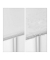 Kleiderschrank transparent 20 Fachböden 180,0 x 46,5 x 234,0 cm