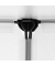 Kleiderschrank transparent 20 Fachböden 180,0 x 46,5 x 234,0 cm