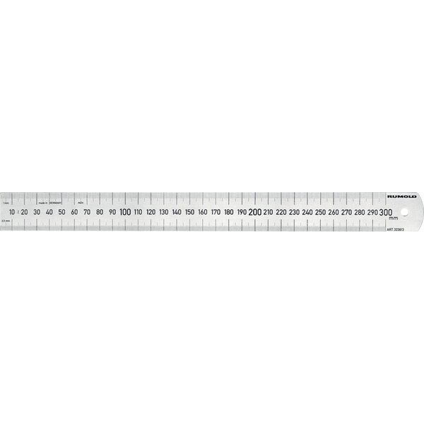 4012108218603 - Premium Stahllineal 300 mm aus rostfreiem Edelstahl mit 0-Punkt an 4012108218603 Rumold 4012108218603 - Premium Stahllineal 300 mm aus rostfreiem Edelstahl mit 0-Punkt an 4012108218603 Rumold