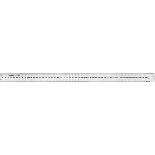 4012108218702 - Premium Stahllineal 500 mm aus rostfreiem Edelstahl mit 0-Punkt an 4012108218702 Rumold