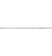 Rumold Premium Stahllineal 750 mm aus rostfreiem Edelstahl, mit 0-Punkt an