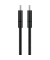 USB-Kabel 66318, 1m, USB-C auf USB-C, schwarz