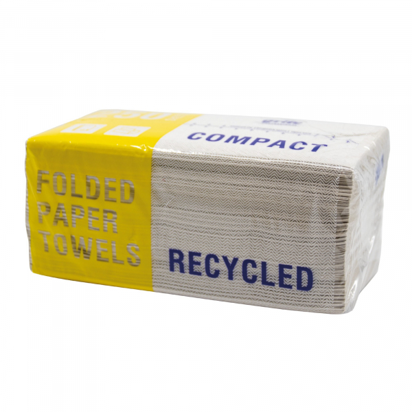 4003969130975 - Falthandtücher Economy 446023800 225x22cm 2-lagig Zickzack (V-Falz) natur Recyclingpapier 4003969130975 5000 Blatt