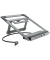 USB-C-Docking-Station Connect2Office Stand, grau, Notebook-Halterung,