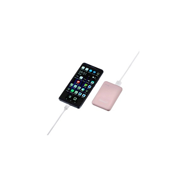 4034303028313 - 7313523 Mobile Stromversorgung Powerbank XS5000 rosé 5000 mAh inkl USB-A to Type-C 7313523 4034303028313