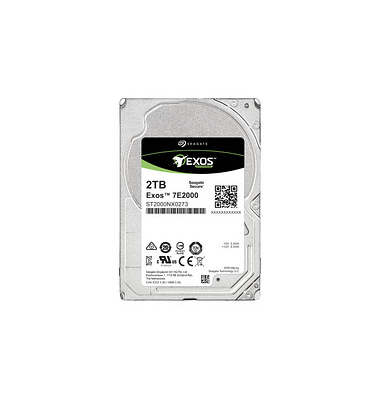 interne Festplatte EXOS Enterprise 7E2000 ST2000NX0273, silber, 2,5 Zoll (6,35cm), 2 TB, HDD